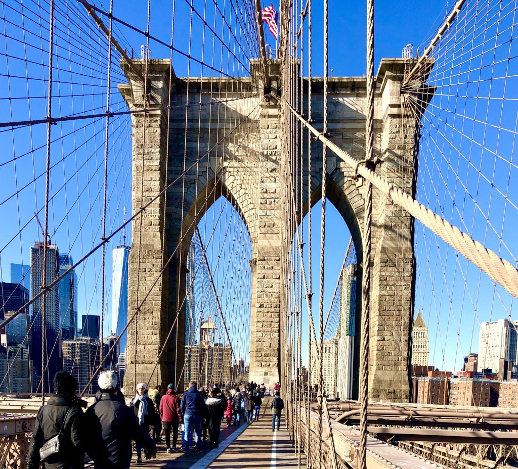 Brooklyn Bridge, New York, Manhattan, United States