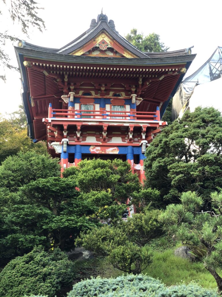 Japanese tea gardens, san francisco