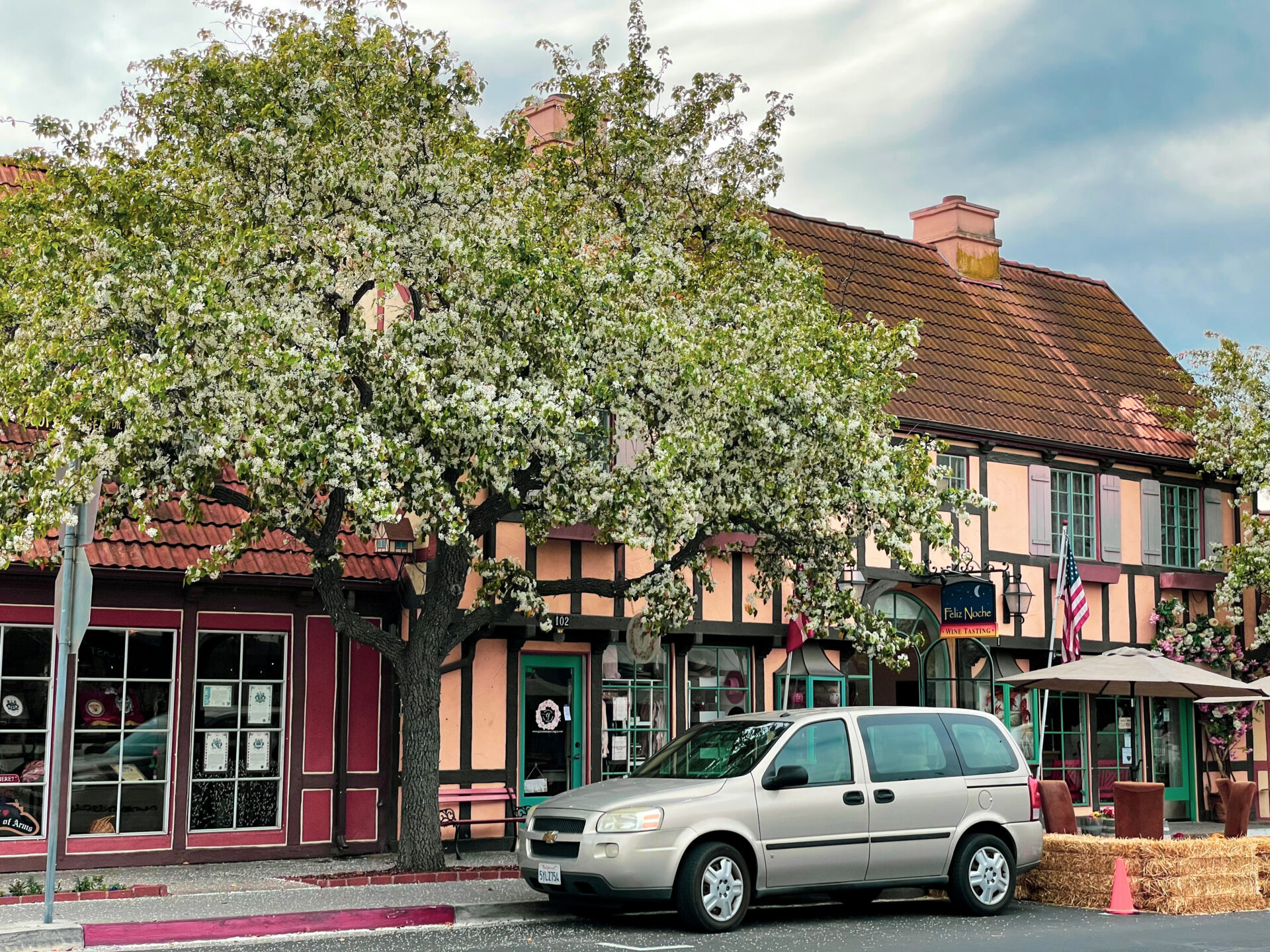 Traveling to Solvang, California