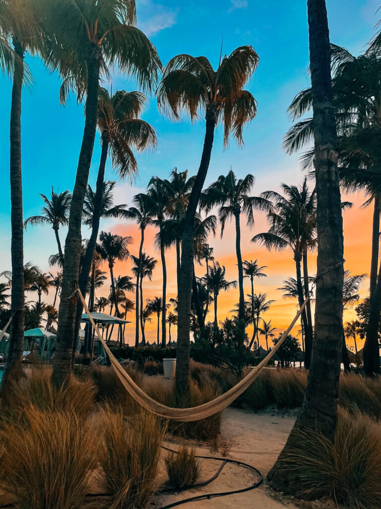 Aruba sunset, Caribbean travel guide