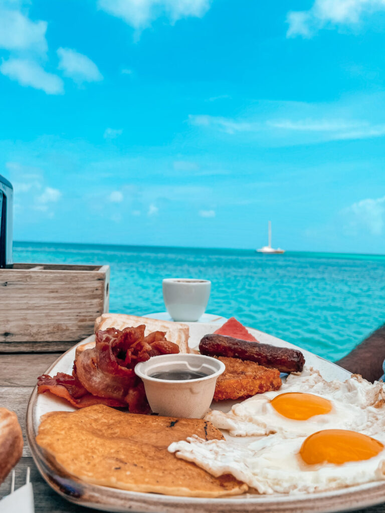 Breakfast in Aruba Caribbean