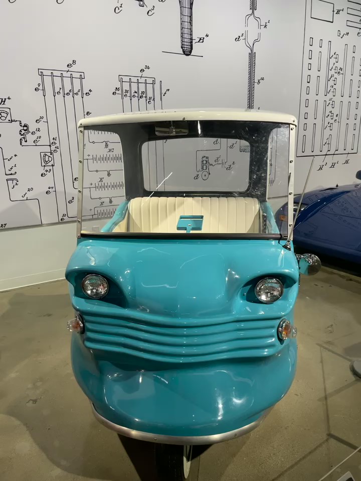 Cars in Petersen Automotive Museum