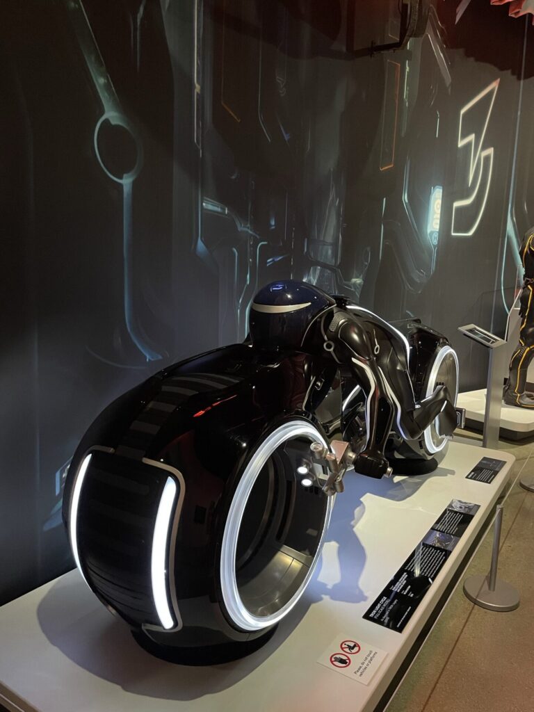 Tron_Legacy car in petersen museum