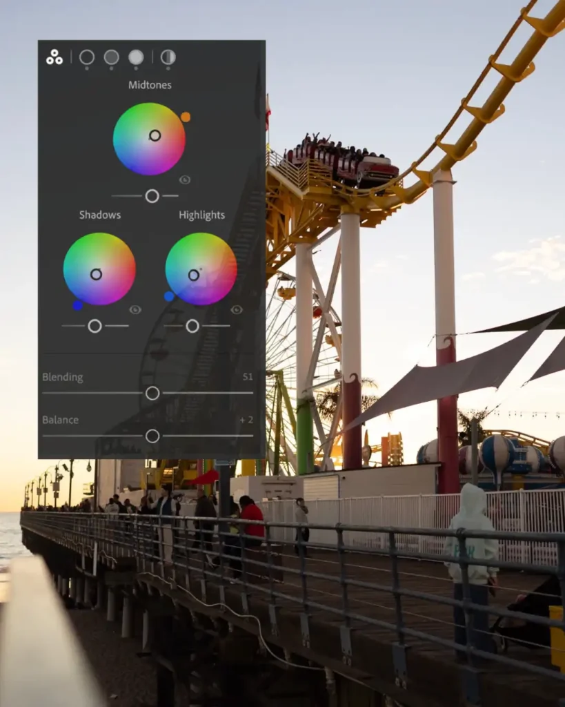 how to color grade in lightroom